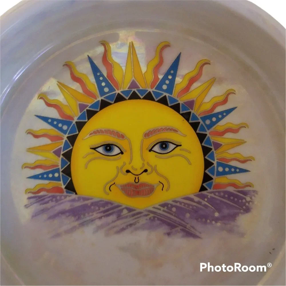 Sunshine Trinket Hippie Boho Tray Dish